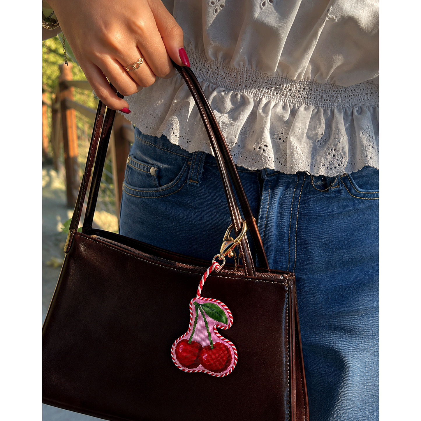 Cherries - Bag Charm