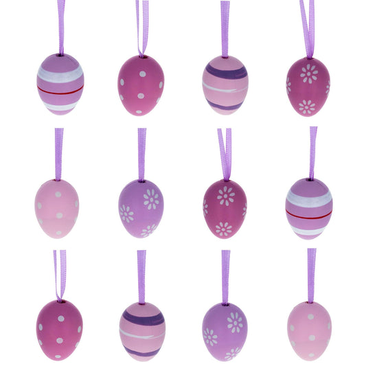 a collection of eggs from ribbons