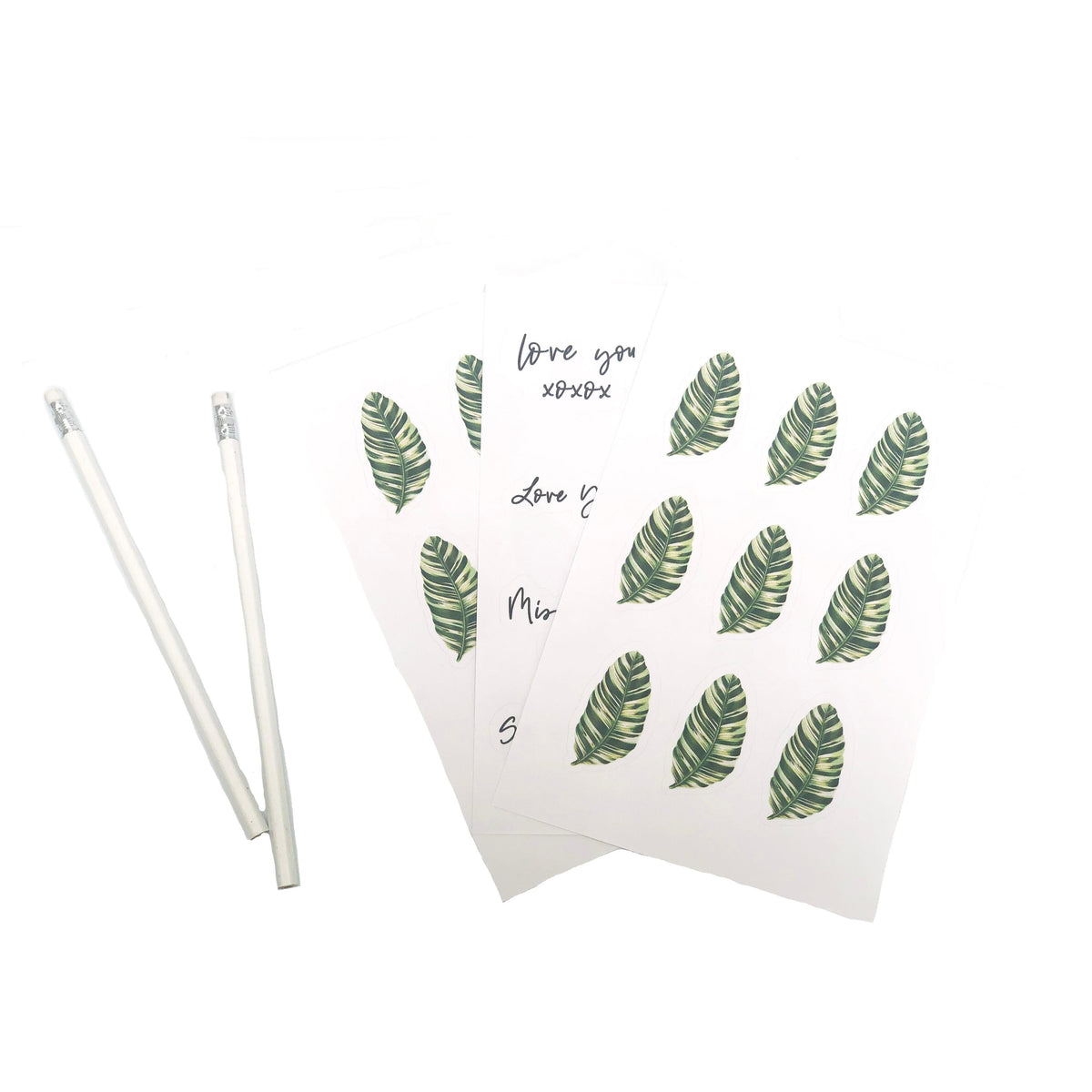 Banana Leaf Stickers