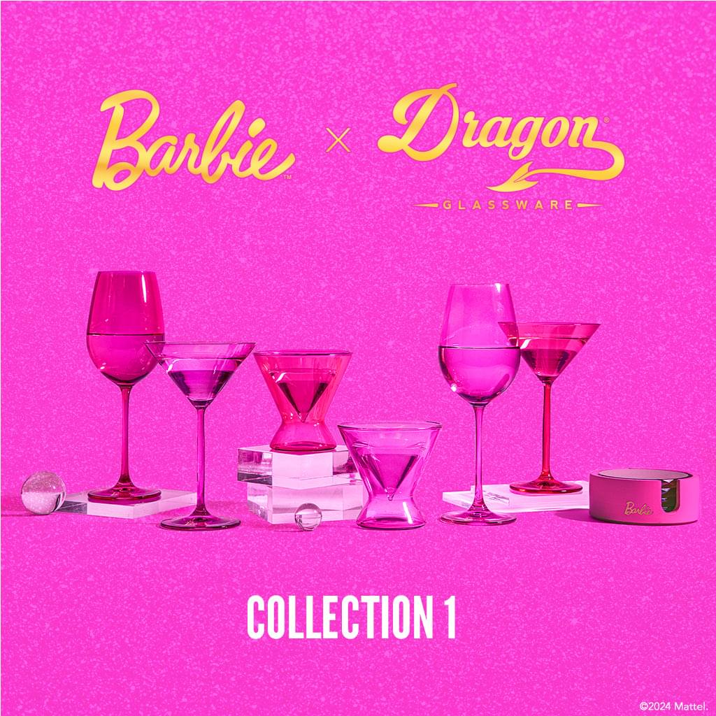 Barbie™ x Dragon Glassware® Coasters