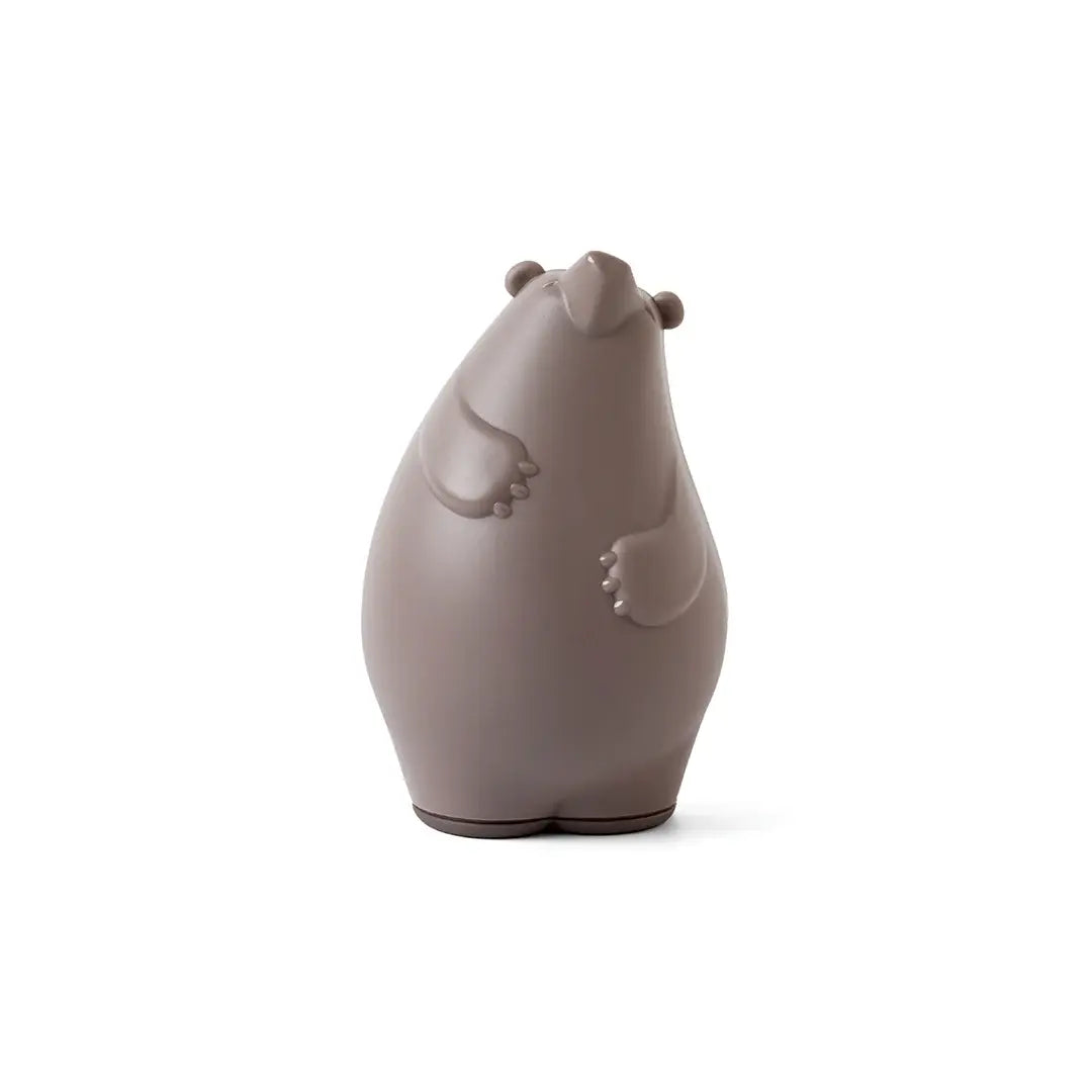 a brown bear figurine