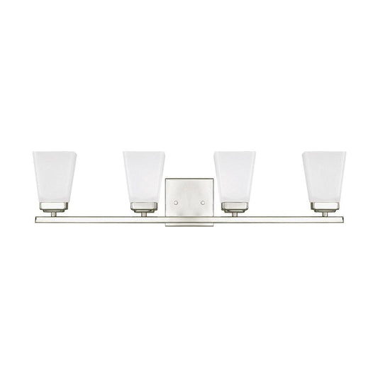 Baxley 4-Light Vanity In Polished Nickel