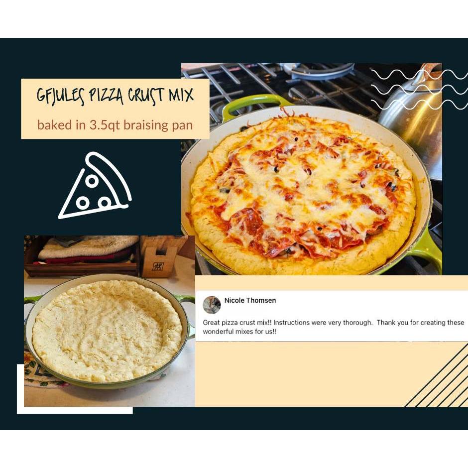 gfJules Gluten Free Pizza Crust Mix