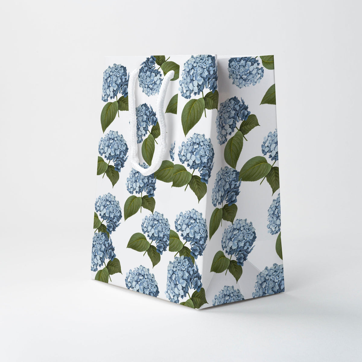 Blue Hydrangea Gift Bag | Luxury Gift Bag by JOSIL Paperie