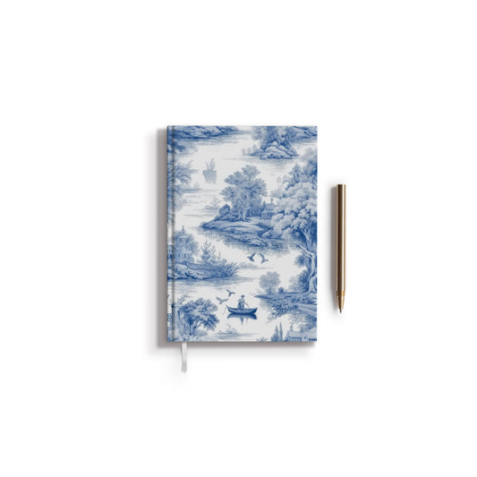 Blue Toile Journal | Journal by JOSIL Paperie
