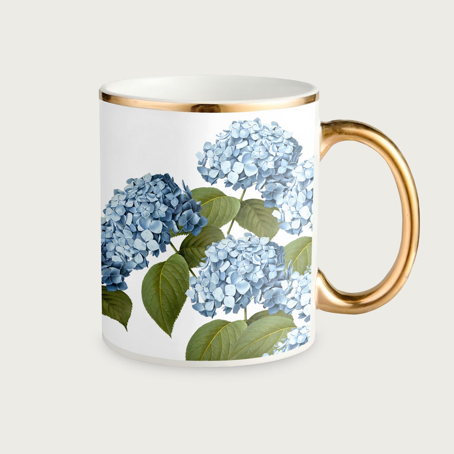 Blue Hydrangea Mug