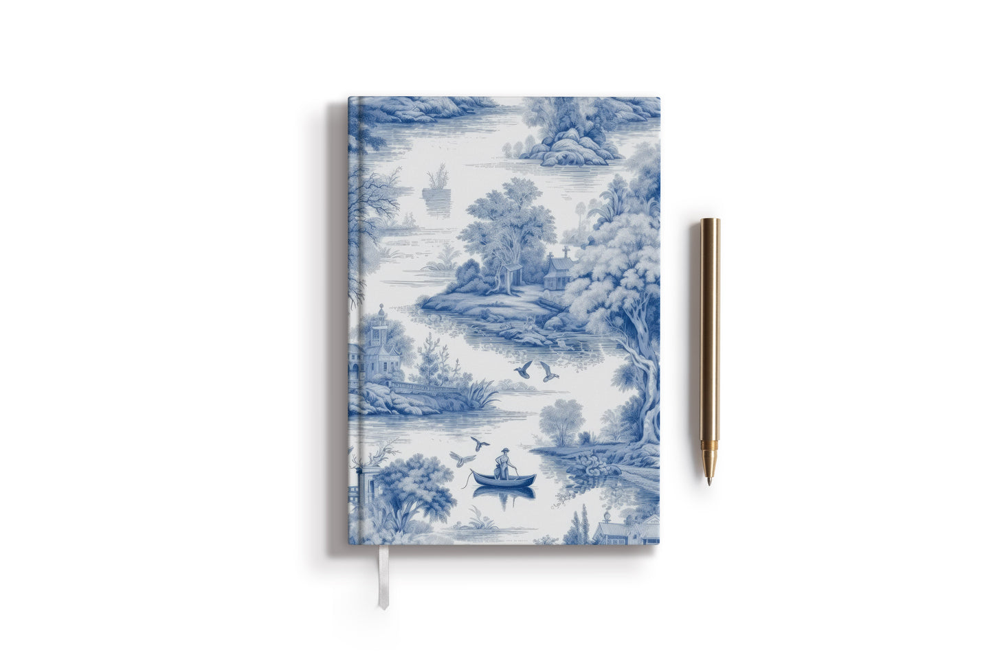 Blue Toile Journal | Journal by JOSIL Paperie