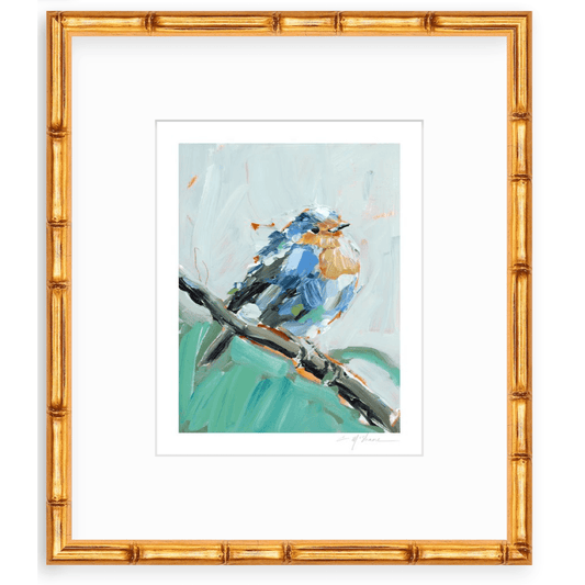 Bluebird of Happiness Fine Art Print