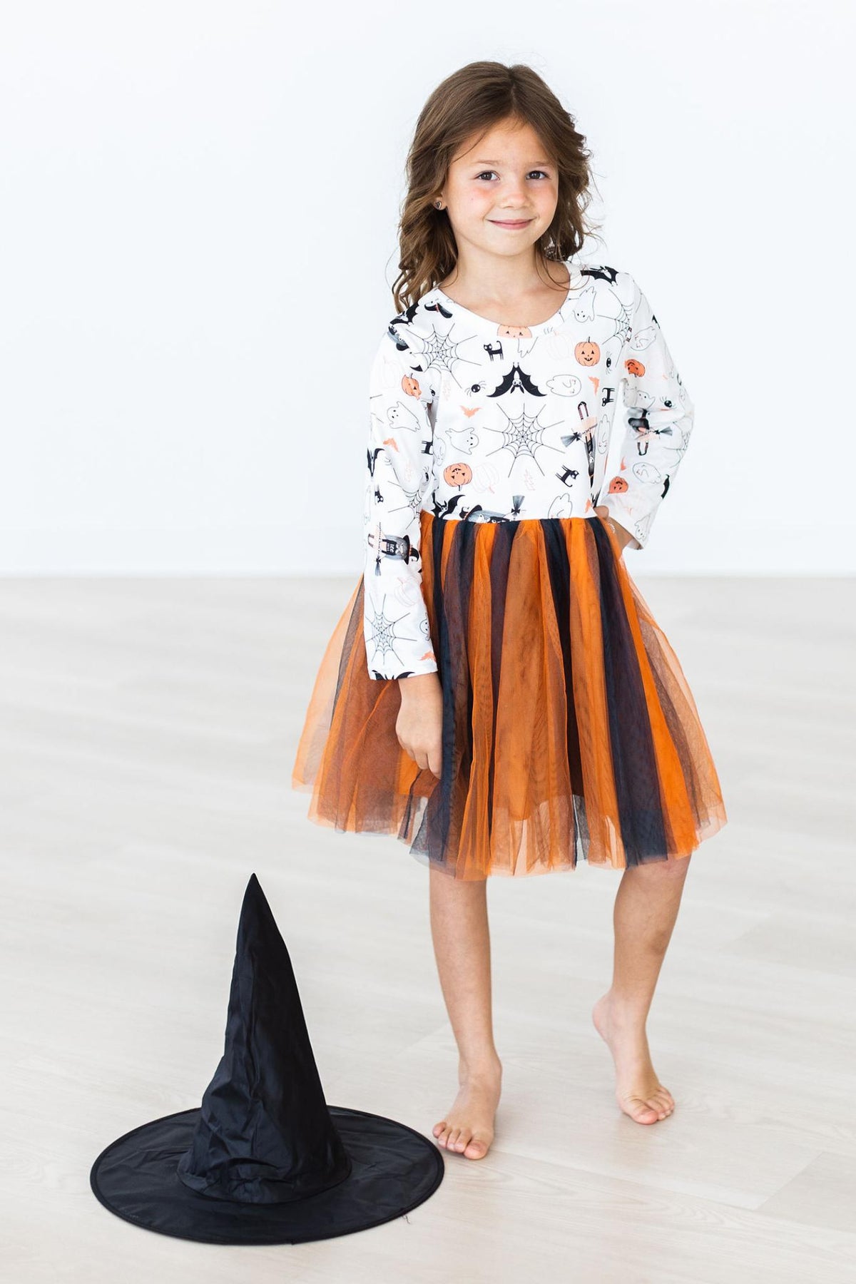 a girl in a person garment