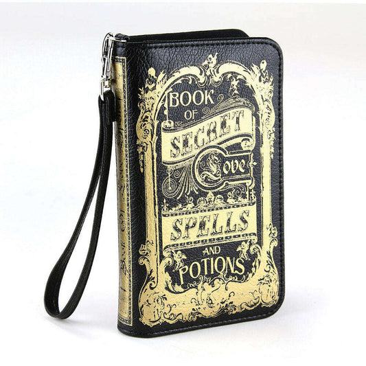 a black and gold book cover