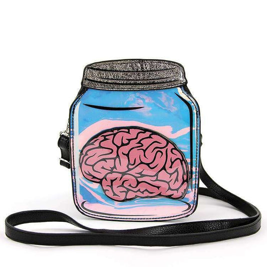 a bag with a picture of a brain
