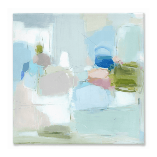 "Breaking Even" canvas