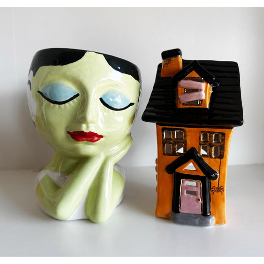 Bride of Frankenstein Vase