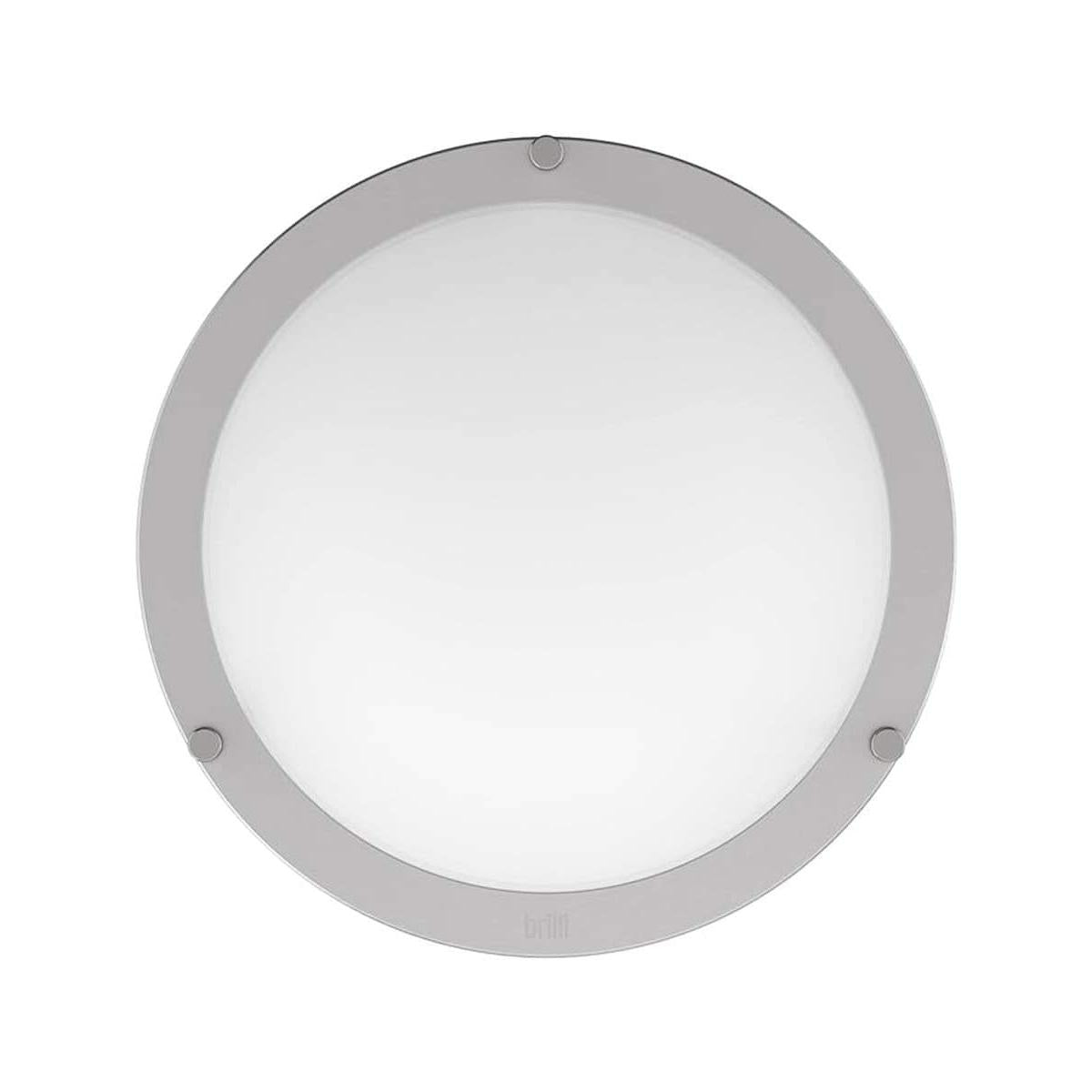 Brilli 13"W 1-Light LED "Get in Sync" Day-to-Night Circadian Flush Mount Light Fixture