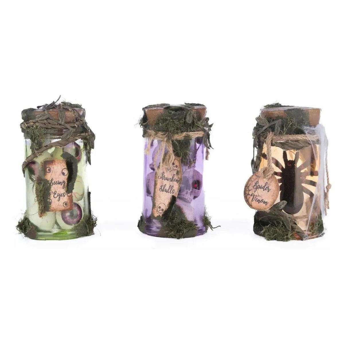 Broomstick Acres Potion Jars Assortment of 3