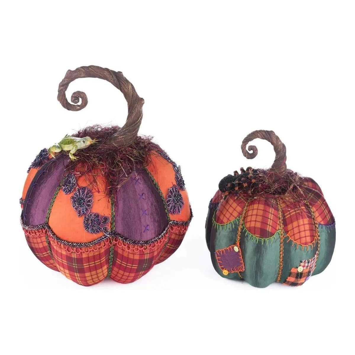 Broomstick Acres Pumpkins Set Of 2