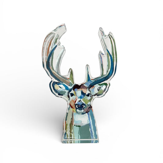 Bucky Deer Acrylic Tabletop Art