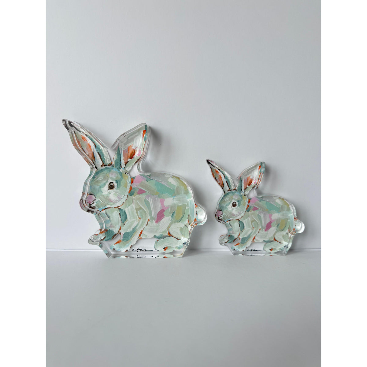 Bunny Hunny Acrylic Tabletop Art