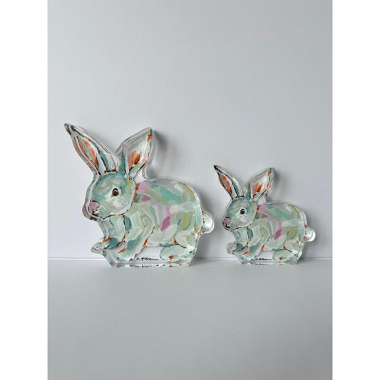 Bunny Hunny Acrylic Tabletop Art