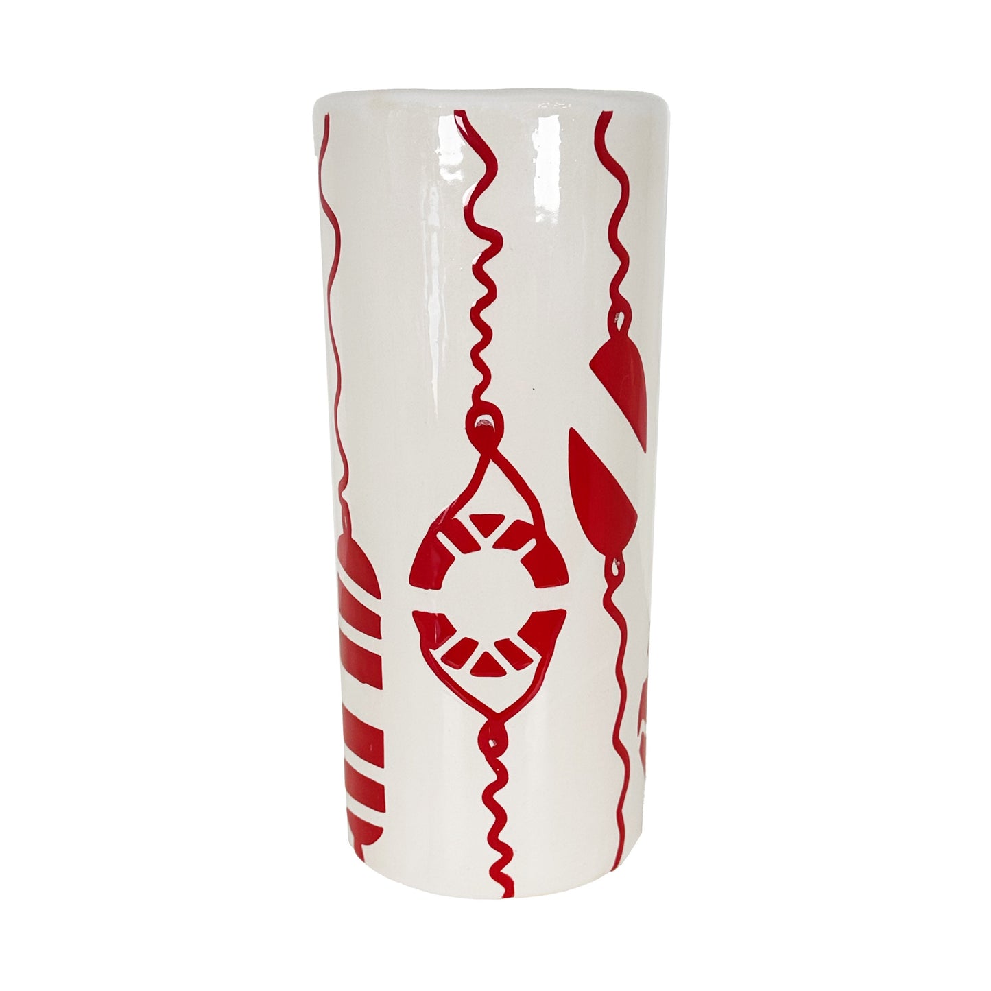 Buoy & Lifesaver Column Vase in 5 Colors