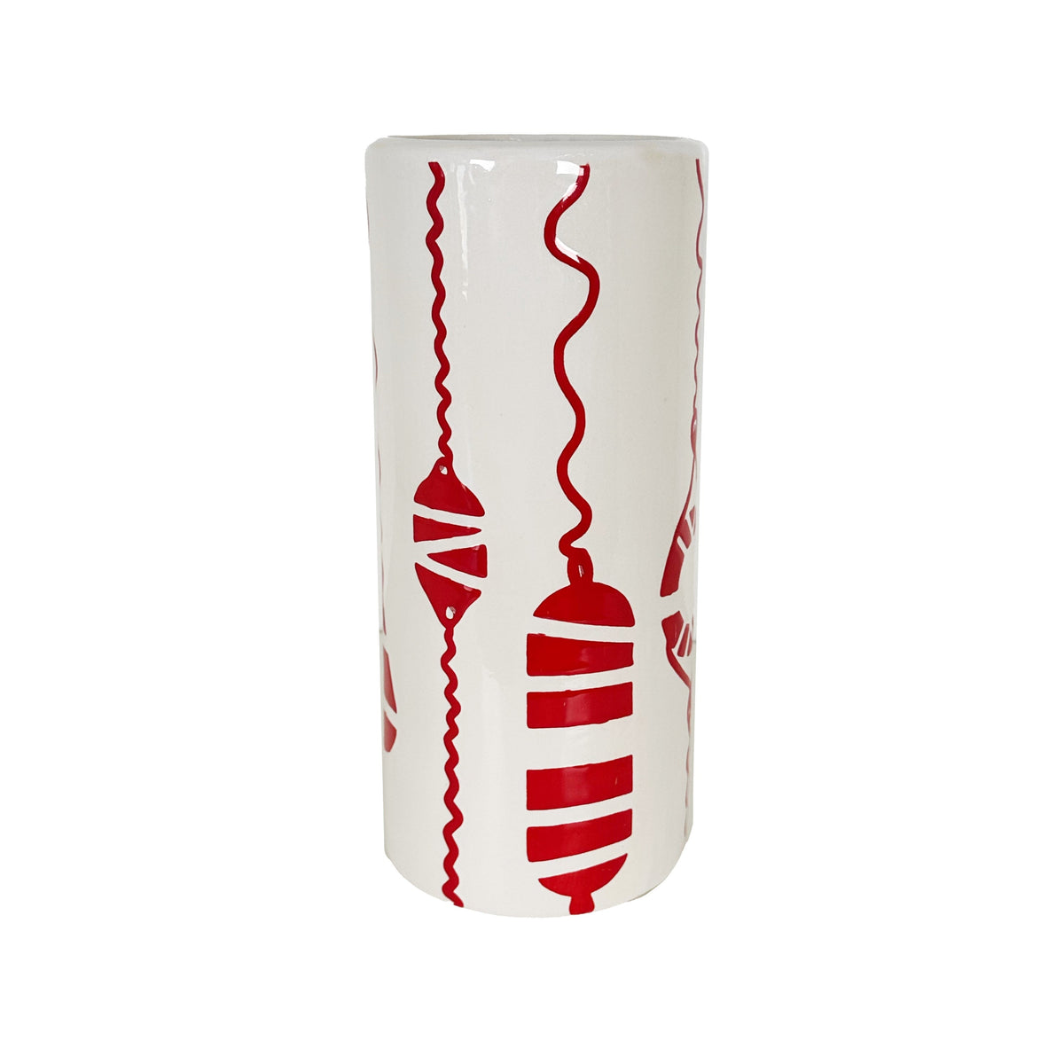 Buoy & Lifesaver Column Vase in 5 Colors