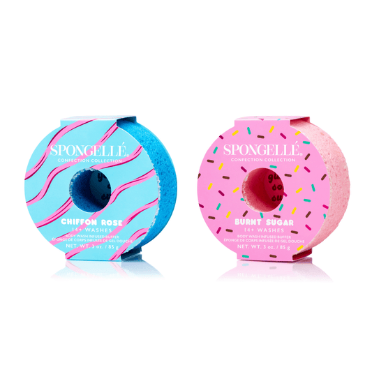a roll of sponges with sprinkles on them
