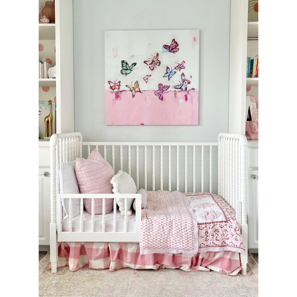 "Butterfly Wishes" on canvas