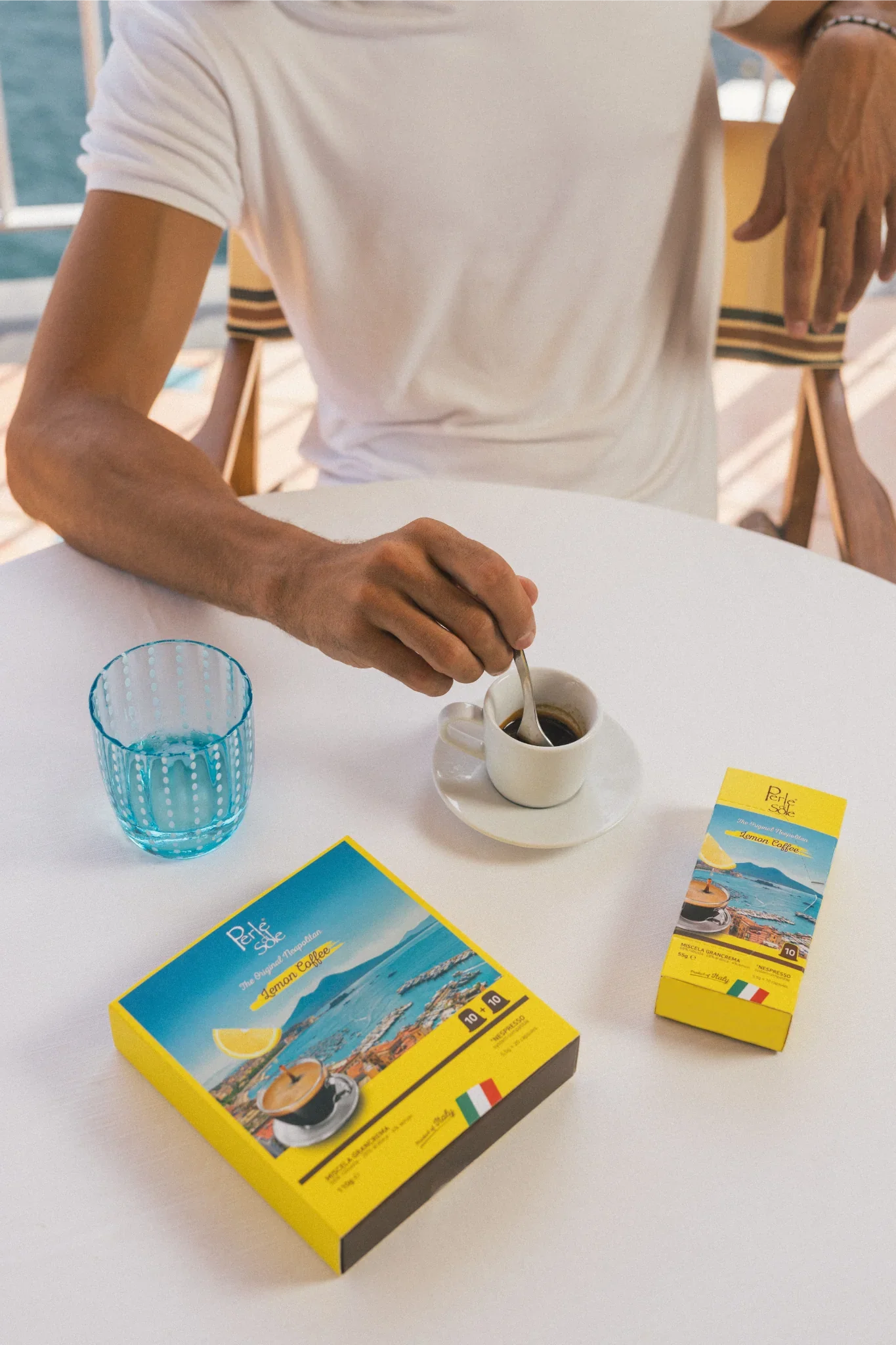 Perle di Sole Neapolitan Lemon Coffee — Nespresso Compatible (10 Capsules)