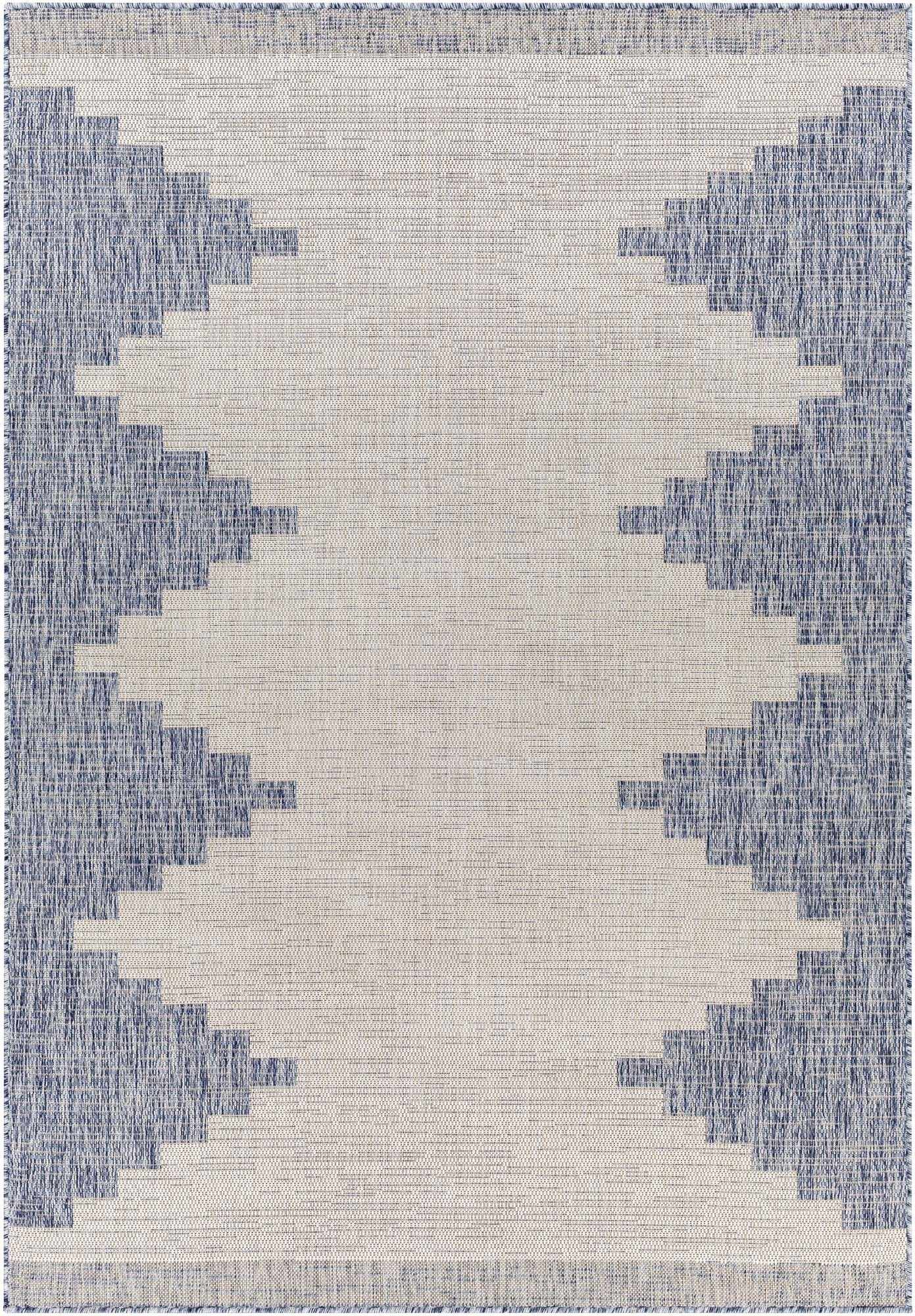Djugun Blue Outdoor Rug - Clearance