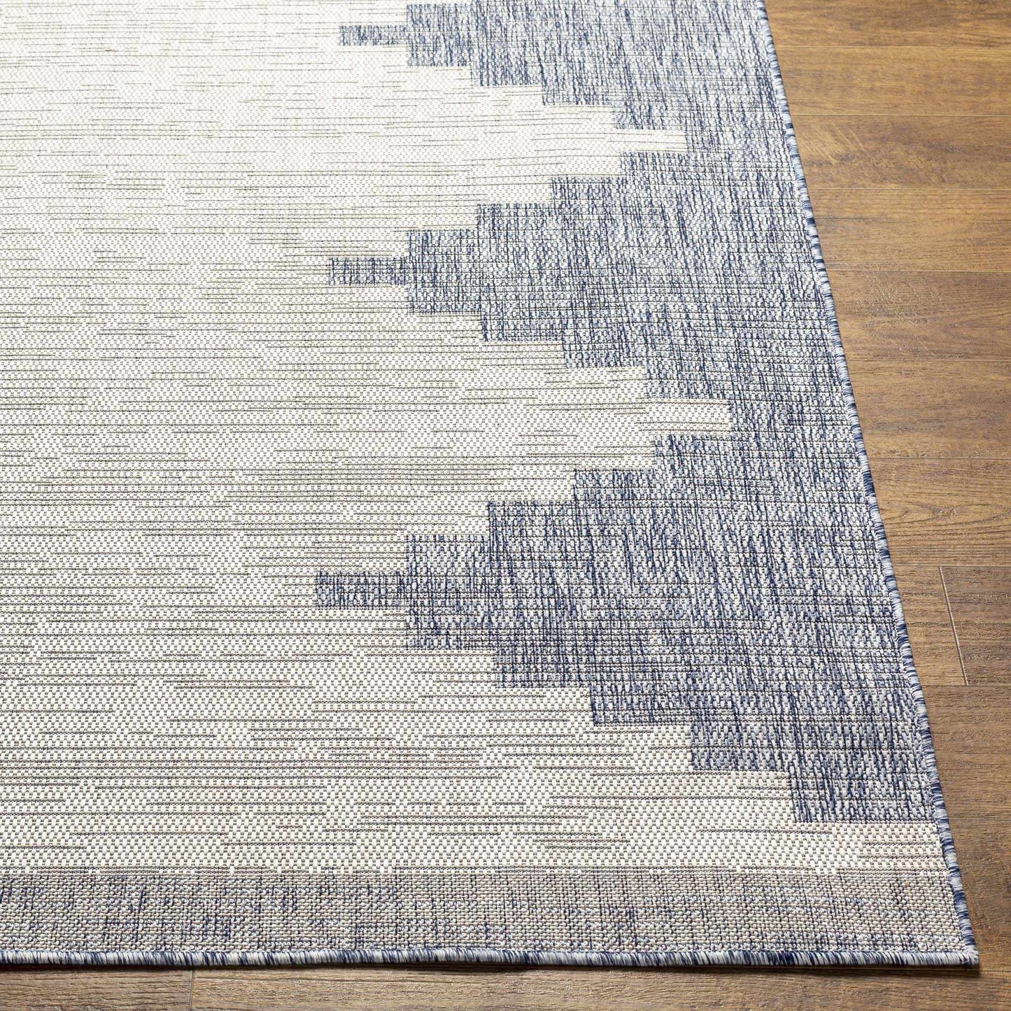 Djugun Blue Outdoor Rug - Clearance