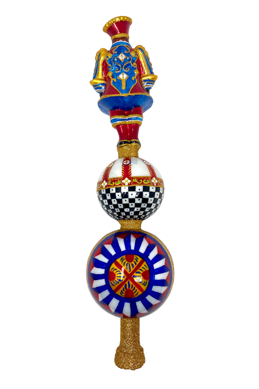 Carretto King Finial Tree Topper