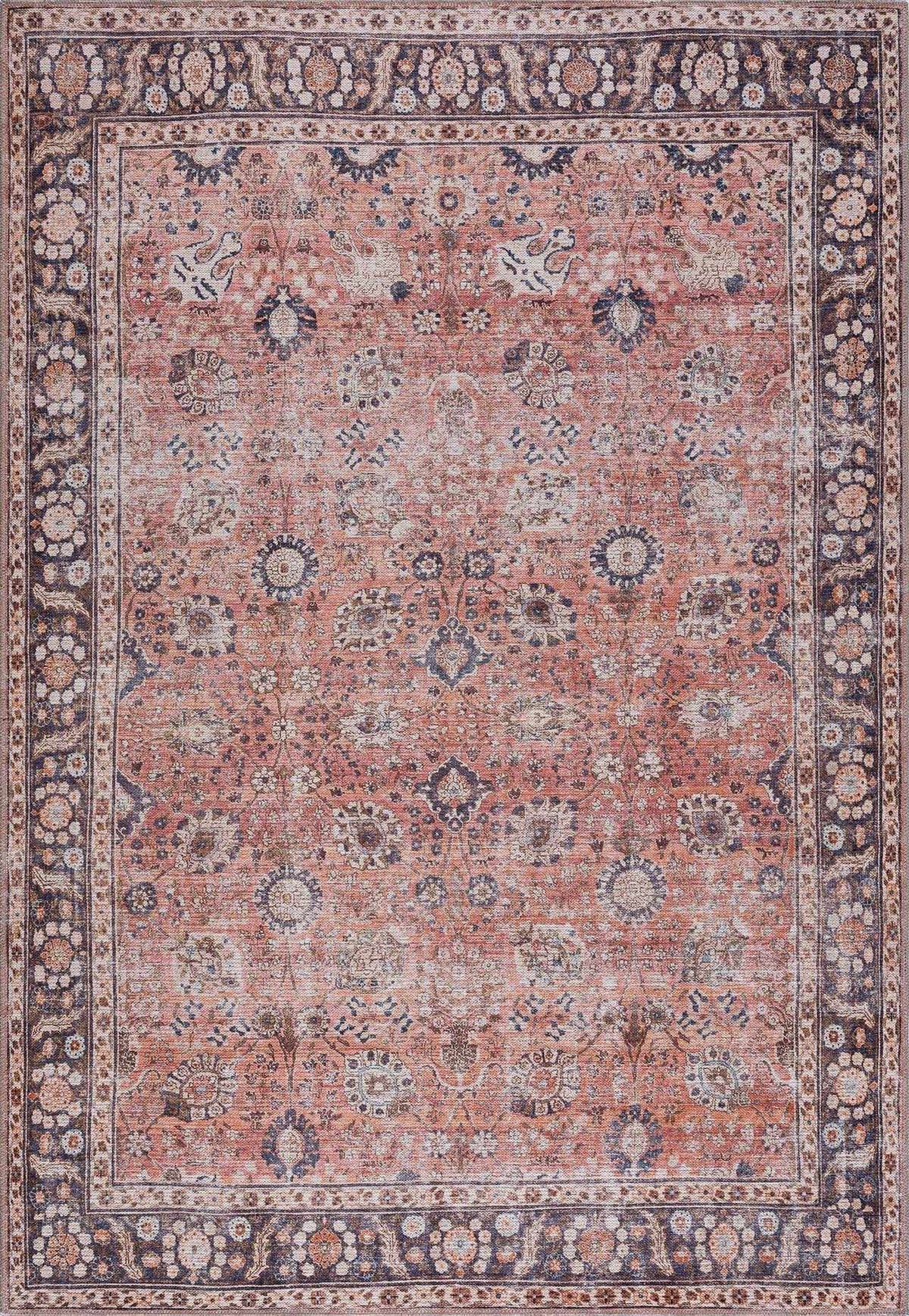 a close up of a rug