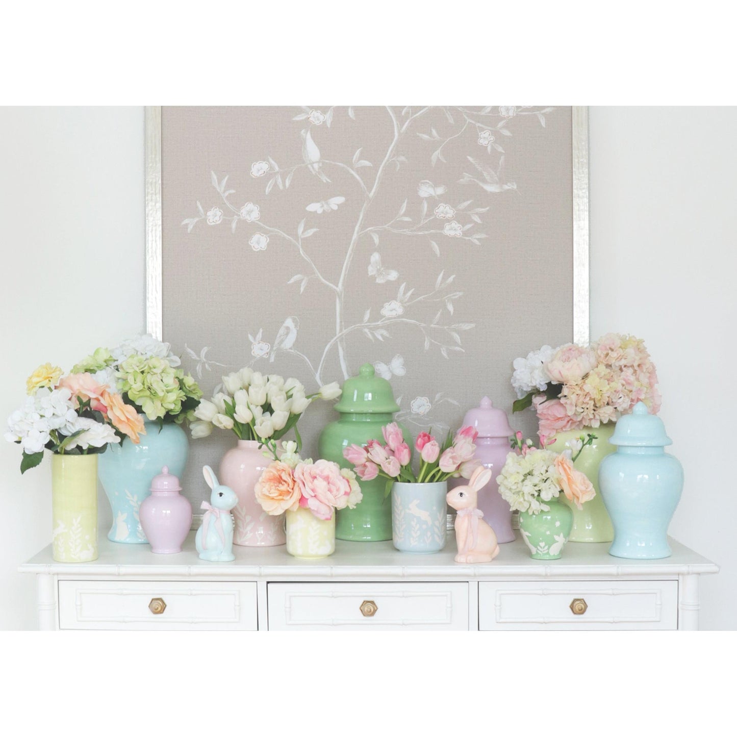 Cabbage Patch Green Ginger Jars