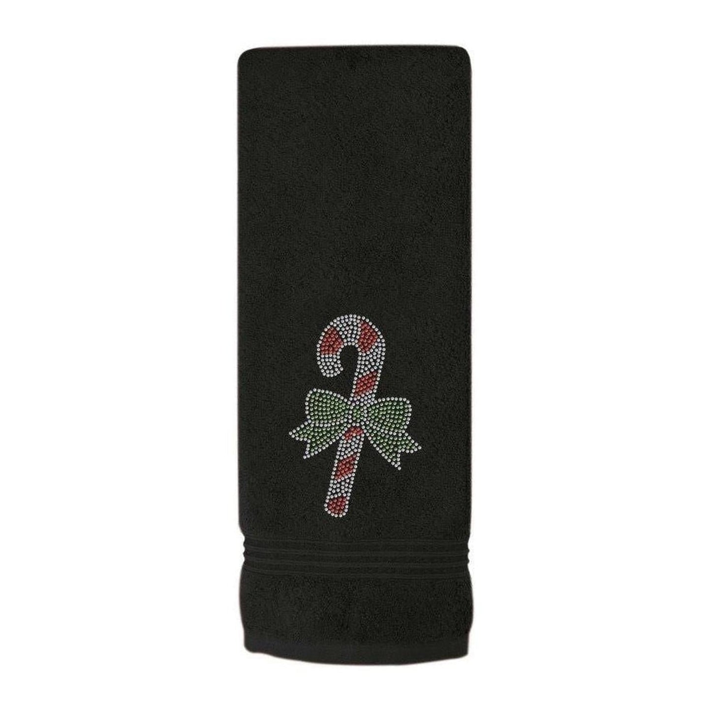 Candy Cane Hand Towel