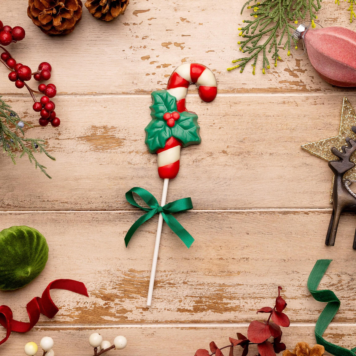 Candy Cane Lolly