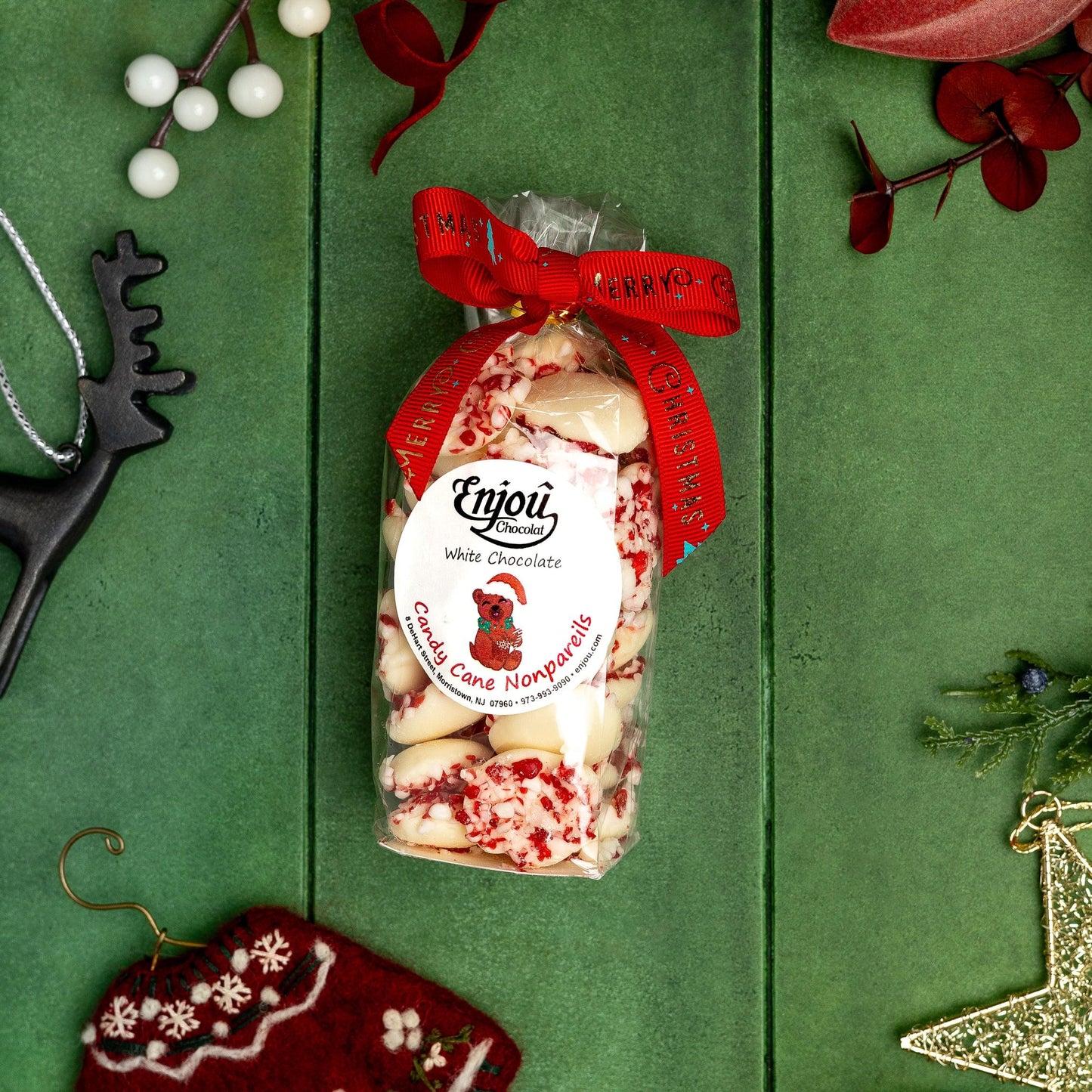 Candy Cane Nonpareils