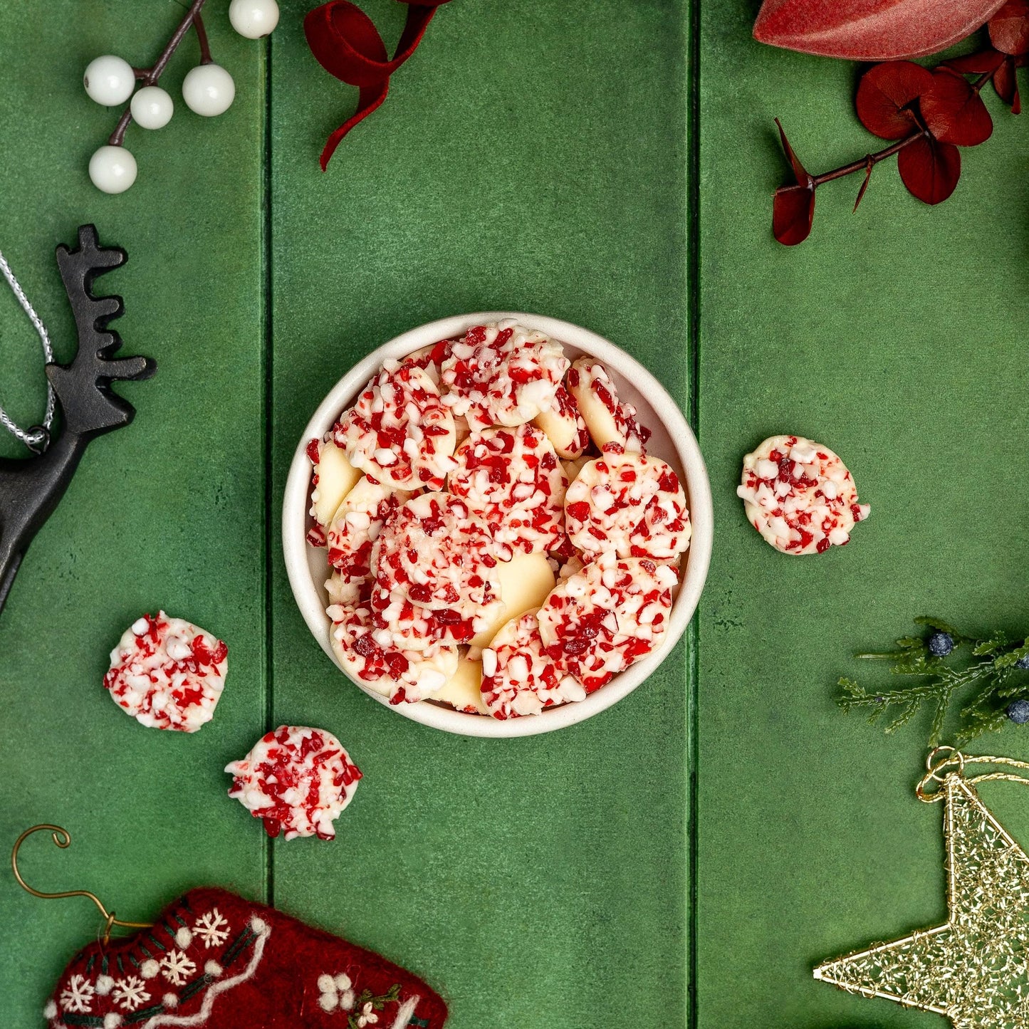 Candy Cane Nonpareils