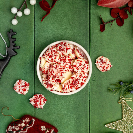 a bowl of food with sprinkles and decorations