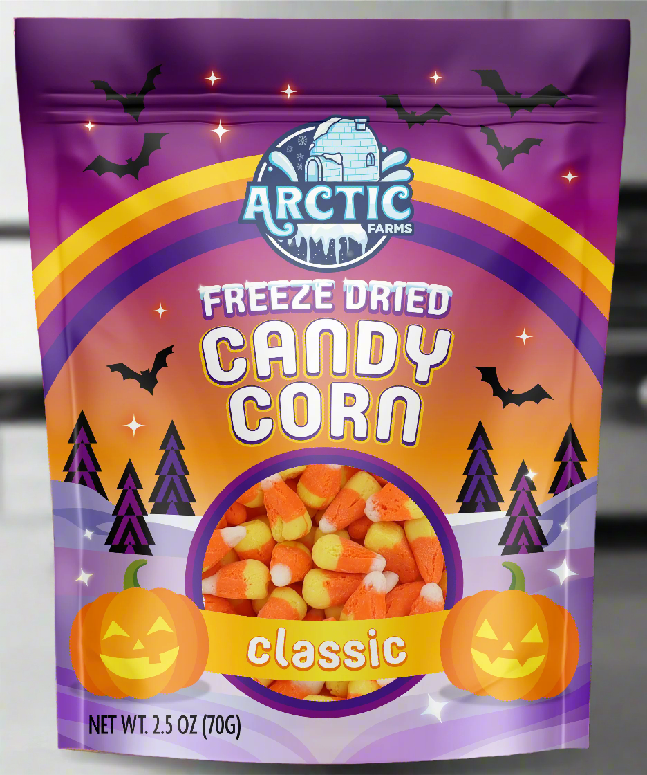Freeze Dried Candy Corn Halloween Edition