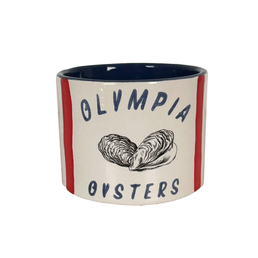 "Canned" Oysters Vase