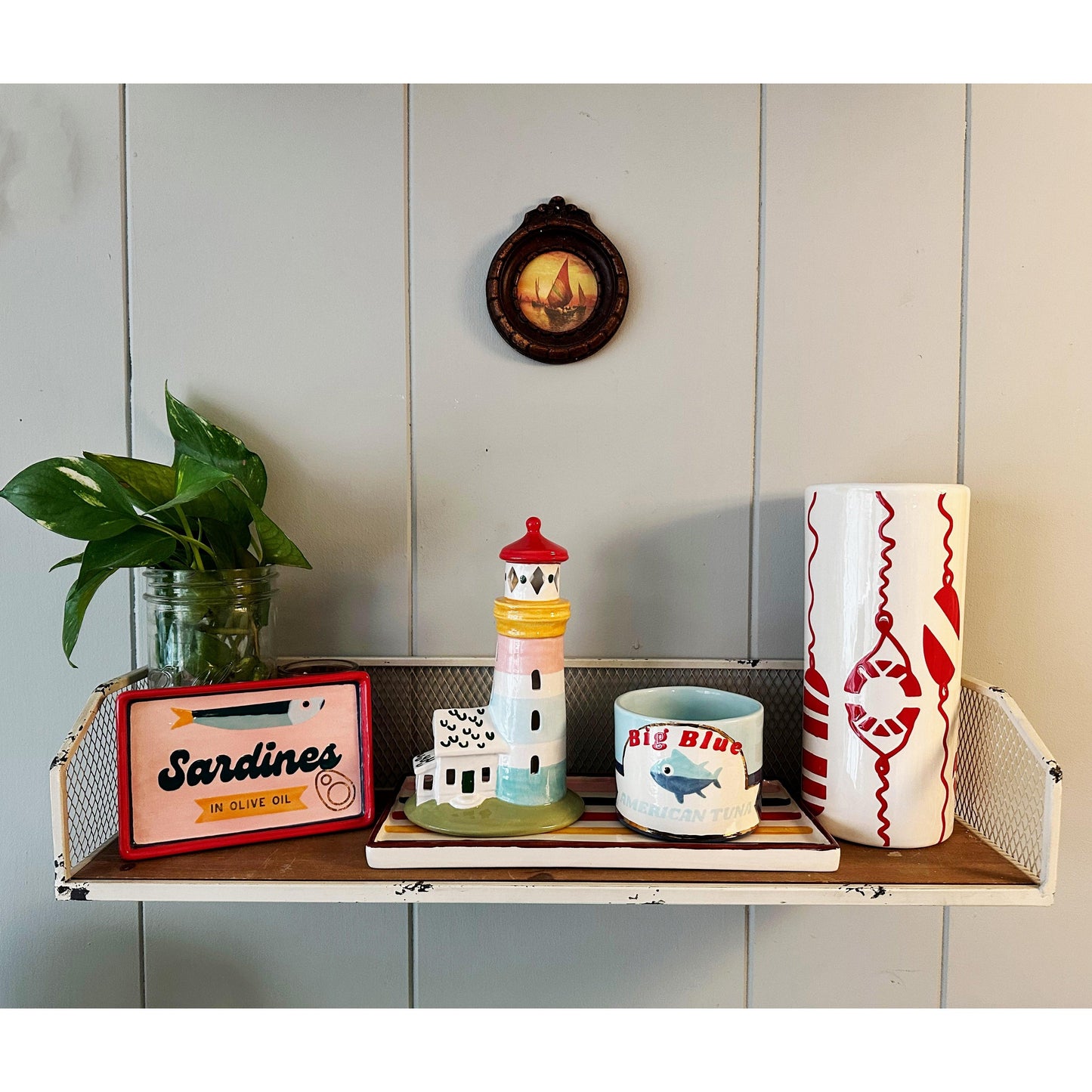 "Canned" Sardine Tray in Pink