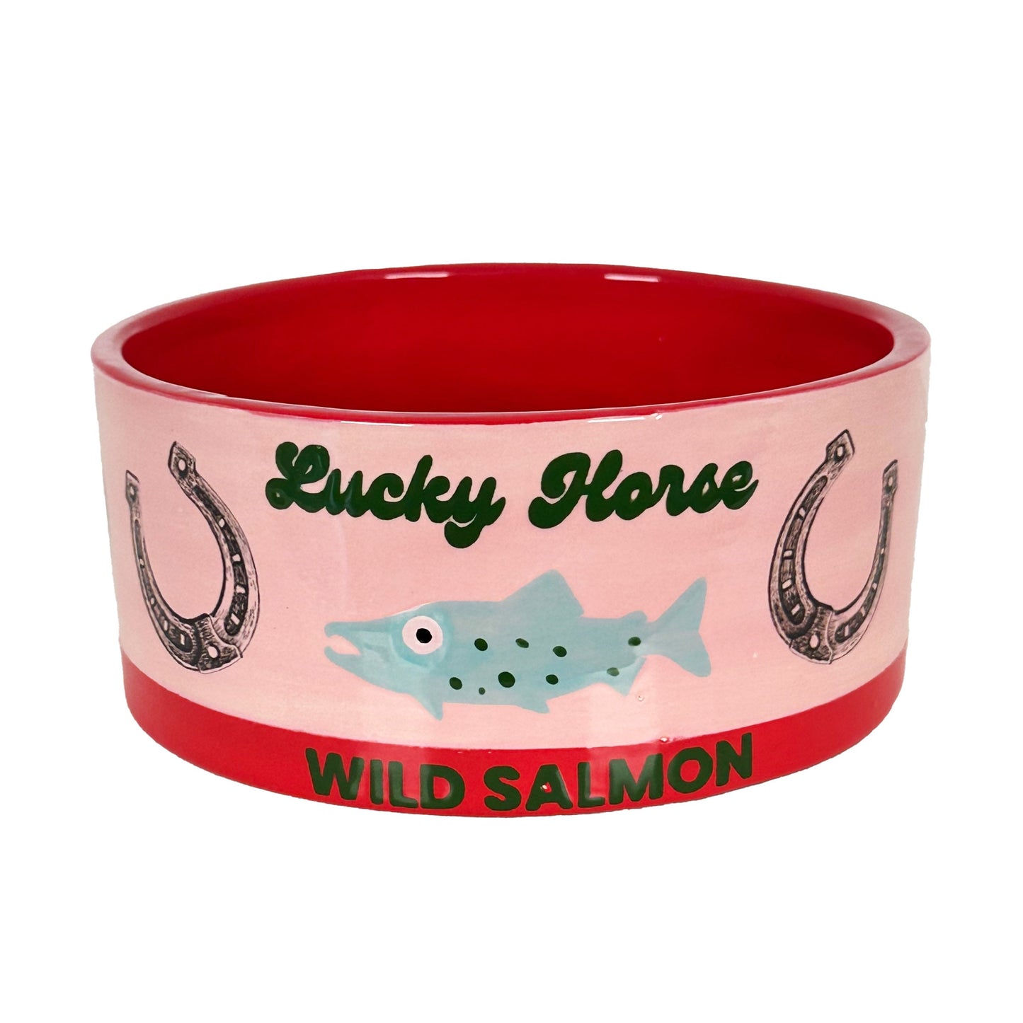"Canned" Wild Salmon Vase