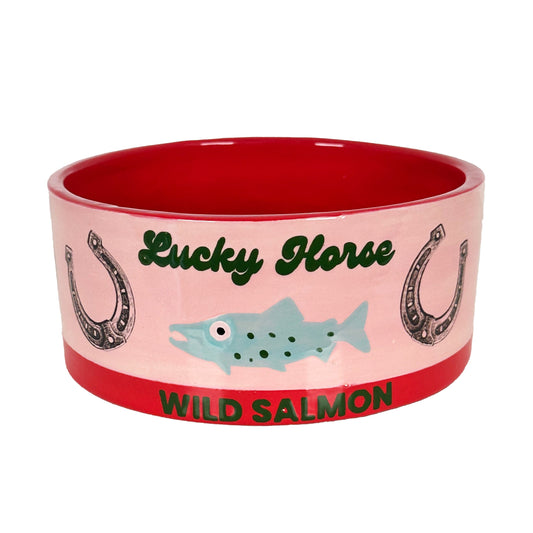 "Canned" Wild Salmon Vase