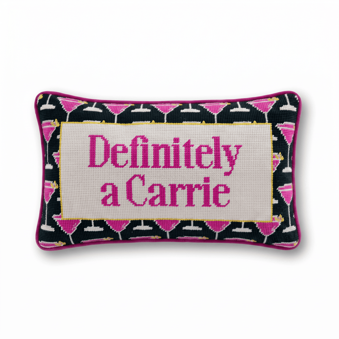 Carrie Needlepoint Pillow