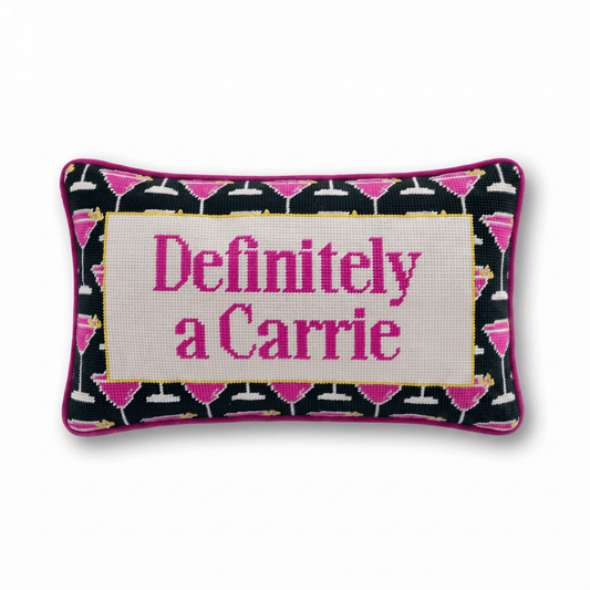 Carrie Needlepoint Pillow