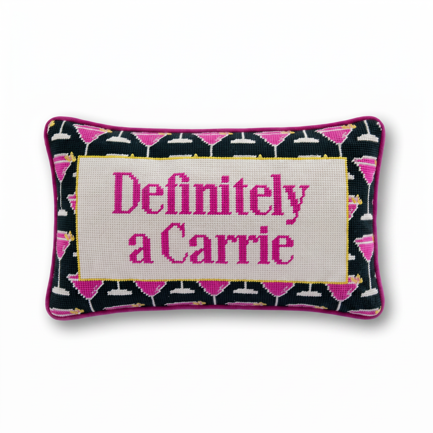 Carrie Needlepoint Pillow