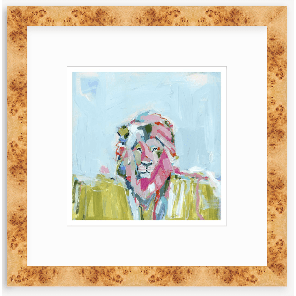 Carry Courage Lion Fine Art Print