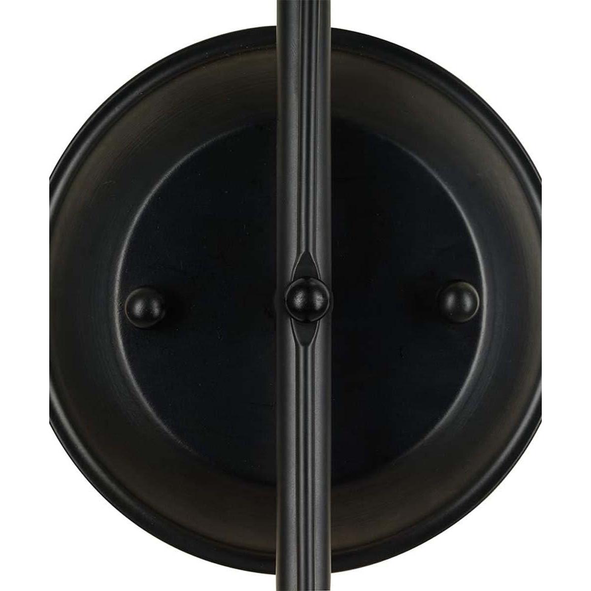 Catalina 17"H 1-Light LED Scroll Décor Wall Sconce Light Fixture Dark Bronze Finish