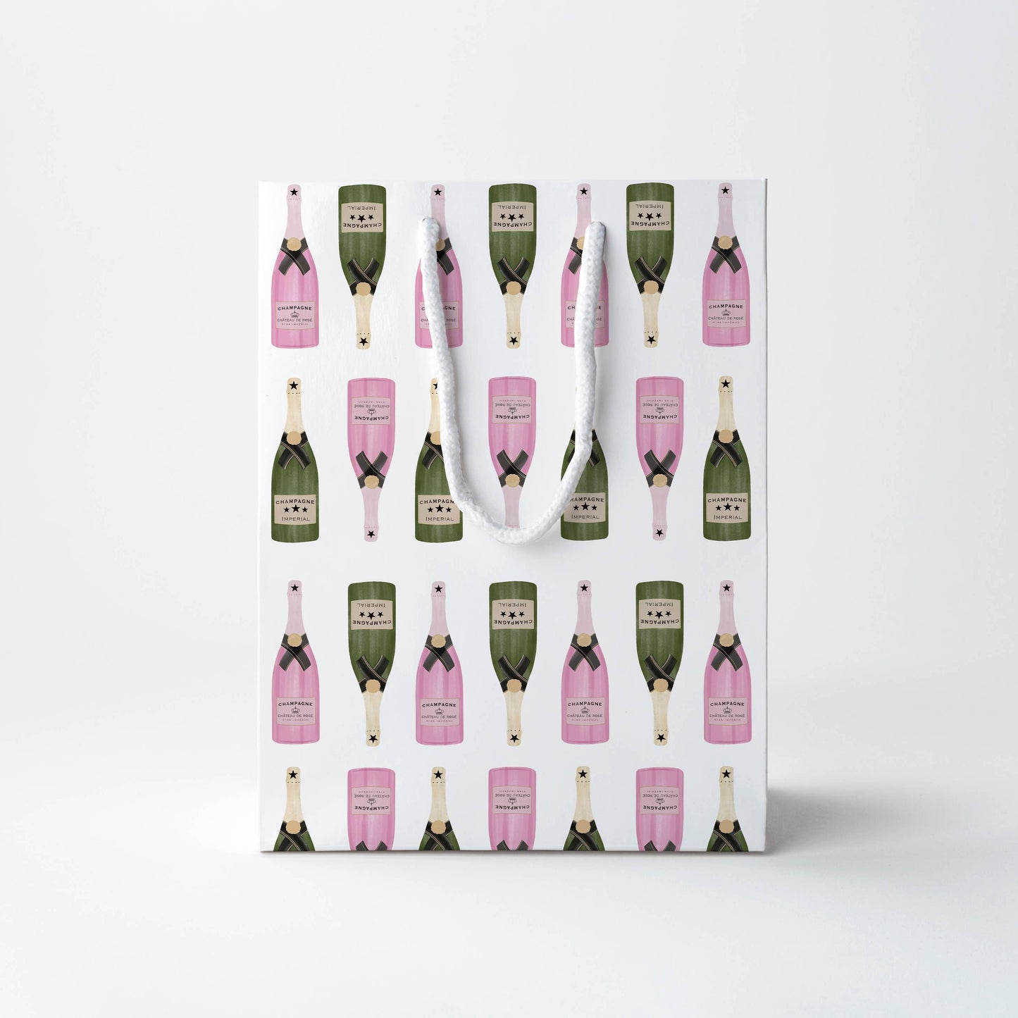 Champagne Bottle Gift Bag | Luxury Gift Bag by JOSIL Paperie