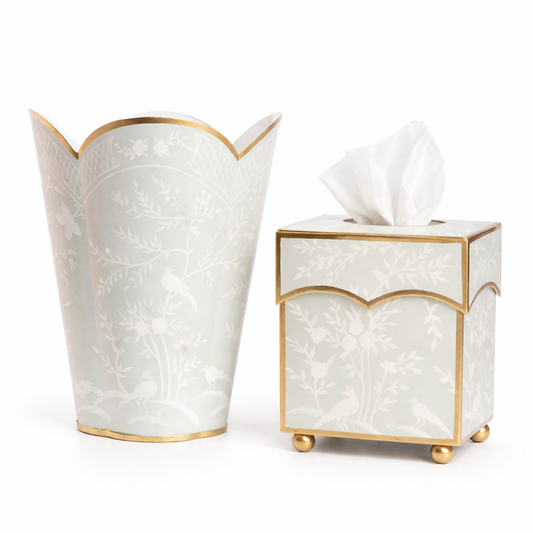 a tissue box and tissue holder